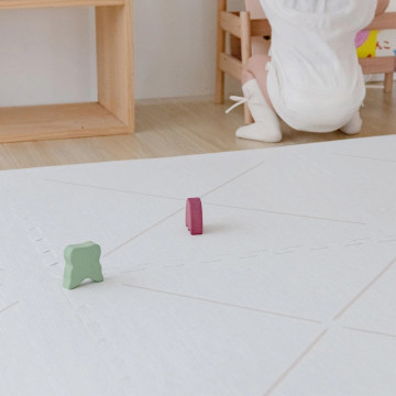 Pato Pato 自然系風格-抗菌款地墊 60*60*1.4cm(6入)