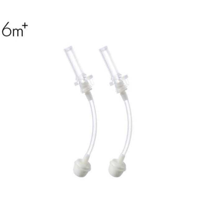 小獅王辛巴 ⑦蘊蜜寬口防漏滑蓋吸管組