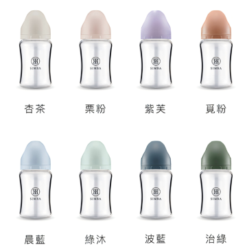 小獅王辛巴 蘊蜜質金玻璃寬口防脹氣奶瓶180ml