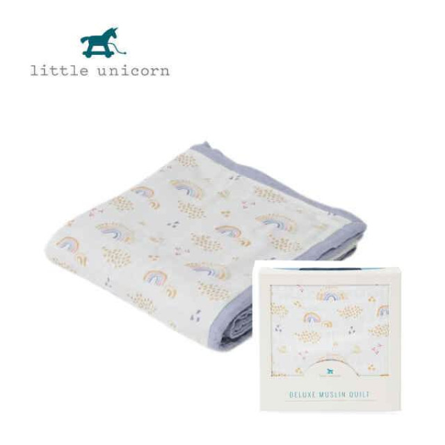 Little Unicorn 竹纖維四層紗布毯 (多款可選)