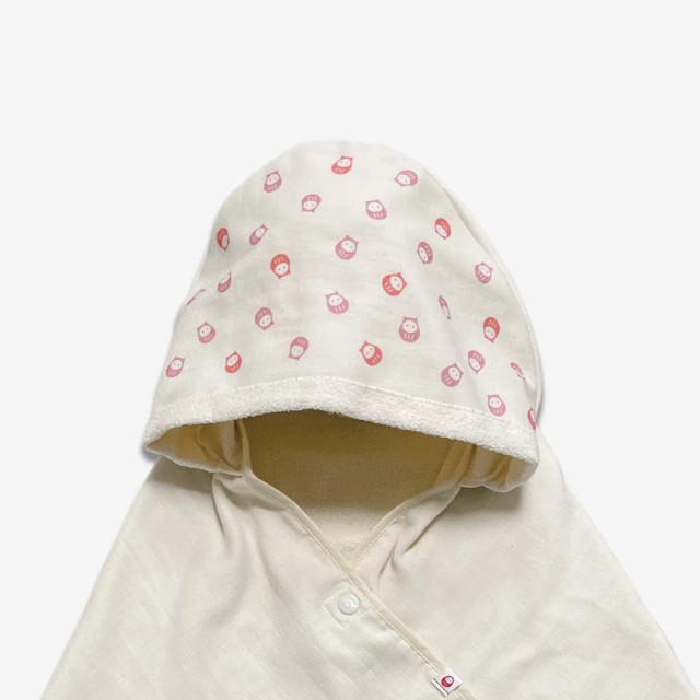 nizio 招福帽兜⽃篷浴⼱禮盒組