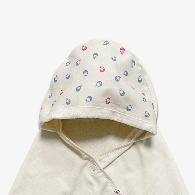 nizio 招福帽兜⽃篷浴⼱禮盒組