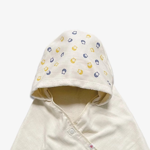 nizio 招福帽兜⽃篷浴⼱禮盒組