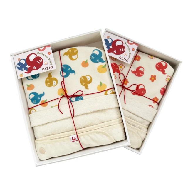 nizio 帽兜⽃篷浴⼱滿福寶