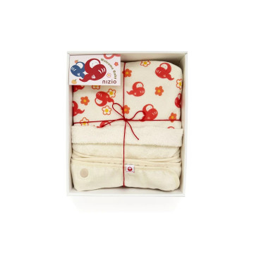 nizio 帽兜⽃篷浴⼱滿福寶