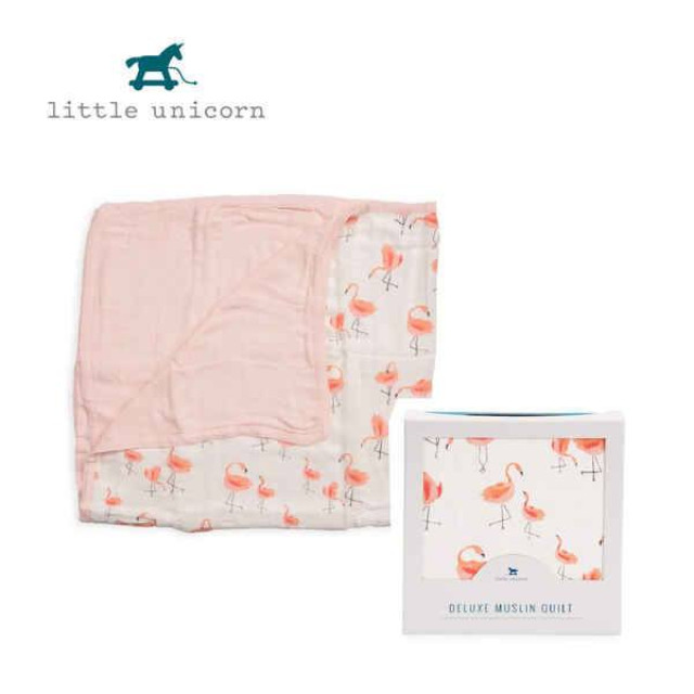 Little Unicorn 竹纖維四層紗布毯 (多款可選)