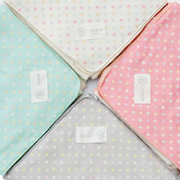 nizio 跳跳糖嬰兒四層紗浴包⼱