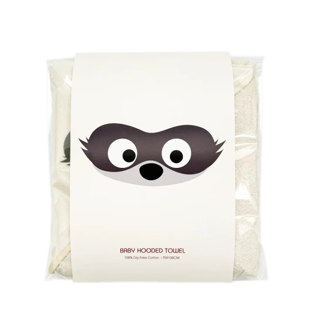 nizio 新生兒連帽圍裙浴巾