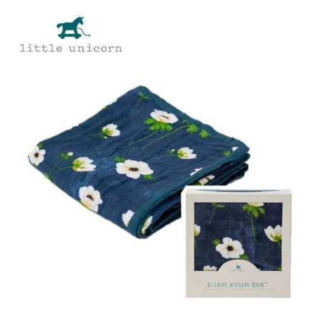 Little Unicorn 竹纖維四層紗布毯 (多款可選)