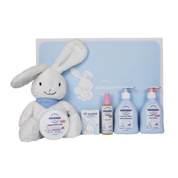 德國珊諾sanosan baby re:mind極致寵愛新生禮盒