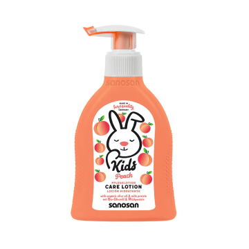 德國珊諾sanosan 兒童潤膚乳液(蜜桃香)