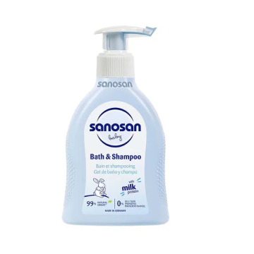 德國珊諾sanosan baby re:mind極潤洗髮沐浴露200ml