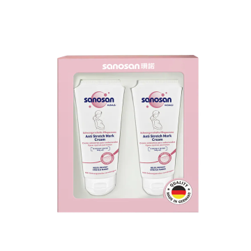 德國珊諾sanosan Ｓ孕女神寵愛孕肌抗紋霜2入組