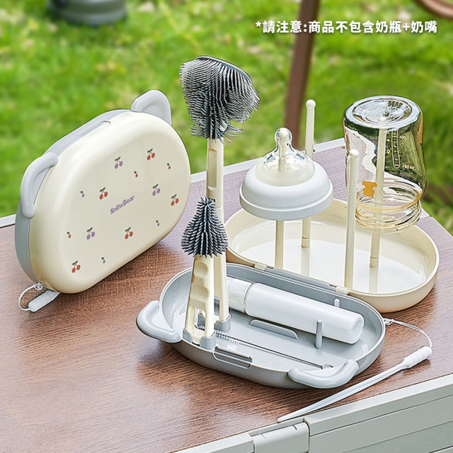 SnowBear 盒裝奶瓶清潔刷組