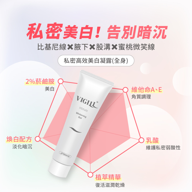 婦潔Vigill 私密高效美白凝露100ml