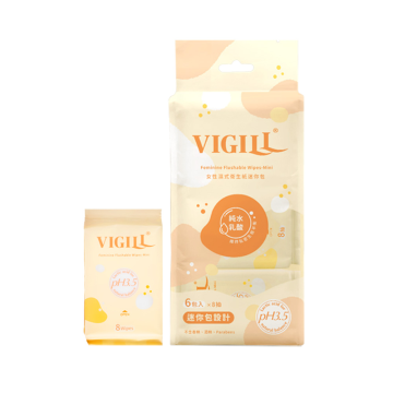 婦潔Vigill 女性濕式衛生紙-迷你包 6包/袋