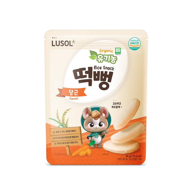 韓國LUSOL 寶寶米餅