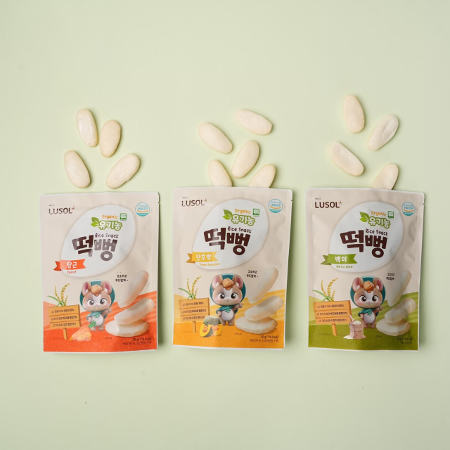 韓國LUSOL 寶寶米餅