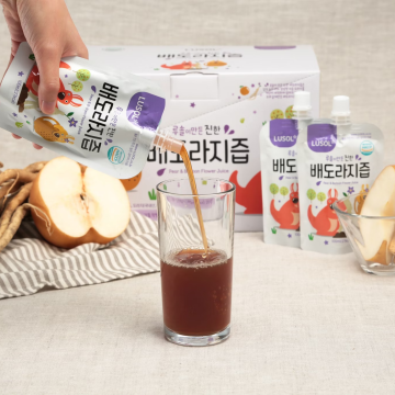 韓國LUSOL 嬰幼兒雪梨桔梗汁