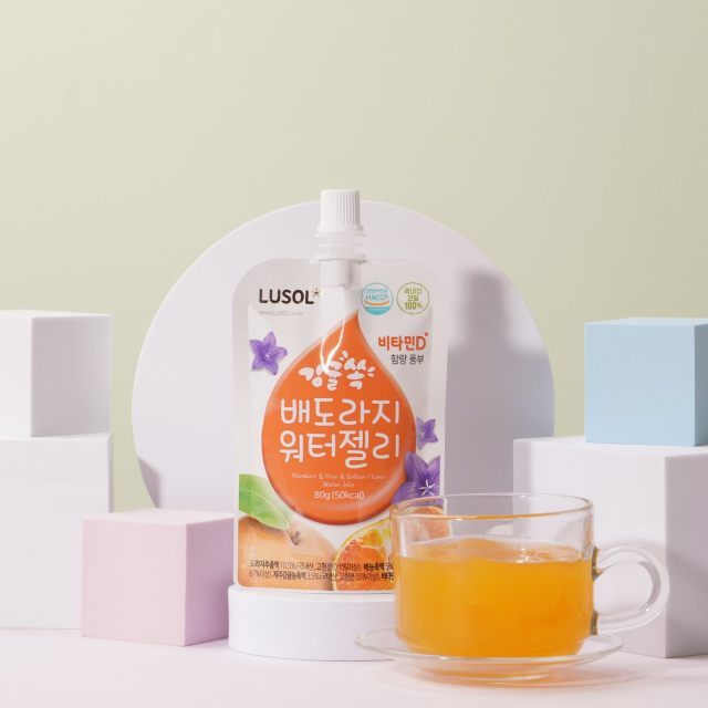 韓國LUSOL 桔梨橘子果凍