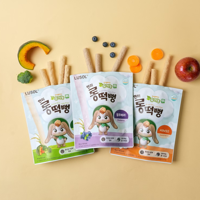 韓國LUSOL 乳酸菌磨磨牙長米棒