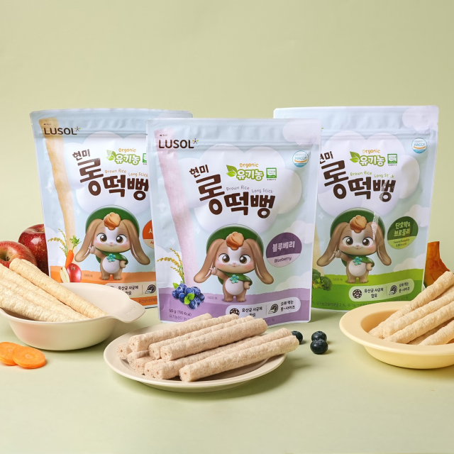 韓國LUSOL 乳酸菌磨磨牙長米棒