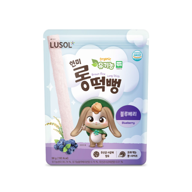 韓國LUSOL 乳酸菌磨磨牙長米棒