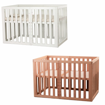 BeBe貝貝 亞丁櫸木大床