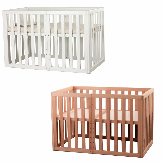 BeBe貝貝 亞丁櫸木大床