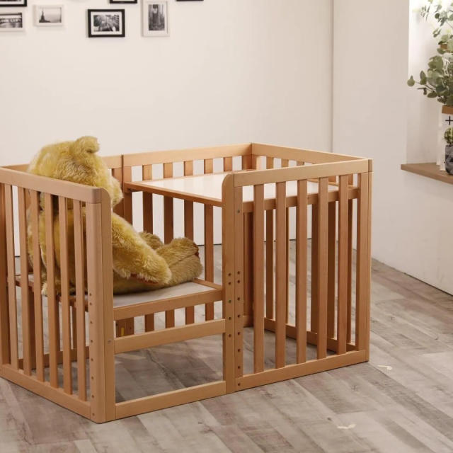 BeBe貝貝 亞丁櫸木大床