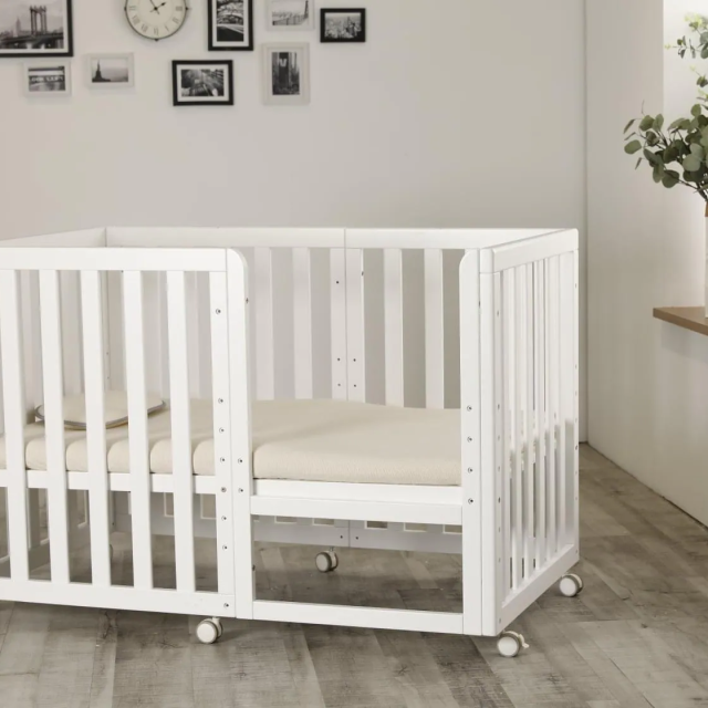 BeBe貝貝 亞丁櫸木大床