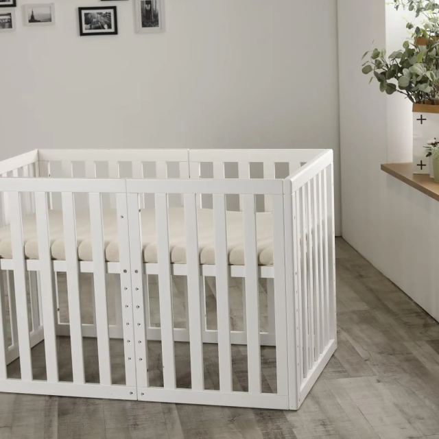 BeBe貝貝 亞丁櫸木大床