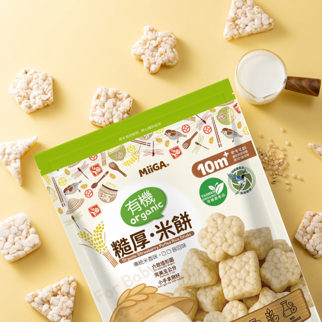 玉山碾米 糙厚米餅40g