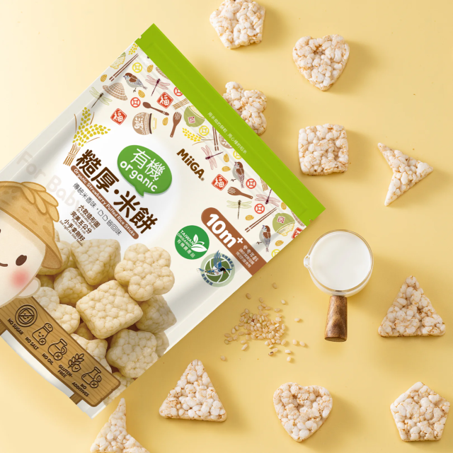 玉山碾米 糙厚米餅40g