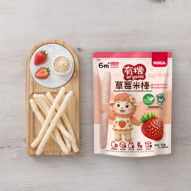 玉山碾米 MiiGA 有機米棒