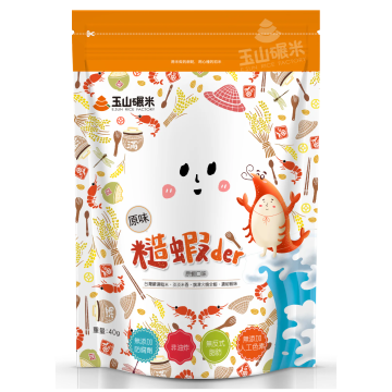 玉山碾米 糙蝦餅40g