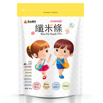 玉山碾米 芝麻米條60g