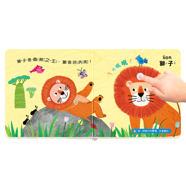 華碩文化 這是什麼聲音系列 動物樂園有聲書