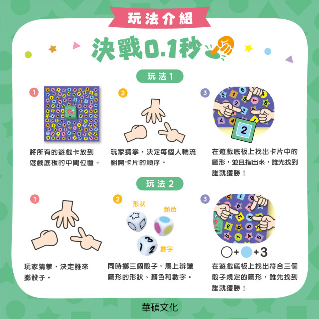 華碩文化 專注力益智遊戲系列 決戰0.1秒