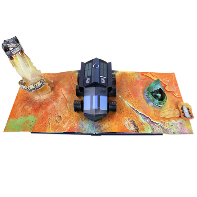 華碩文化 超大立體書系列 太空秘境