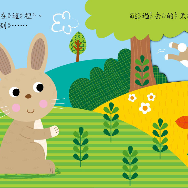 華碩文化 寶貝推拉轉系列 森林裡的大發現