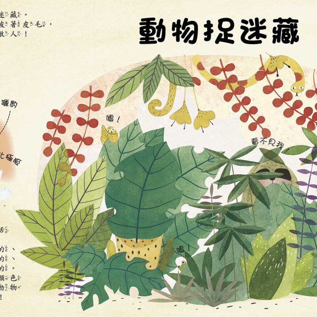 華碩文化 是誰藏在森林和雪地?