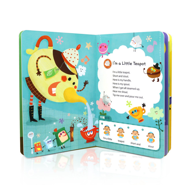 華碩文化 智能手錶有聲書 律動英文童謠