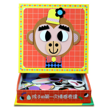 華碩文化 磁鐵遊戲 孩子的第一次情感表達