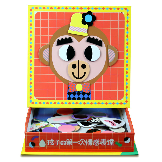 華碩文化 磁鐵遊戲 孩子的第一次情感表達