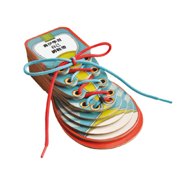 華碩文化 凱特喬伊學習自己綁鞋帶