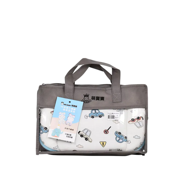 萌寶寶 4D涼感竹纖維推車透氣墊