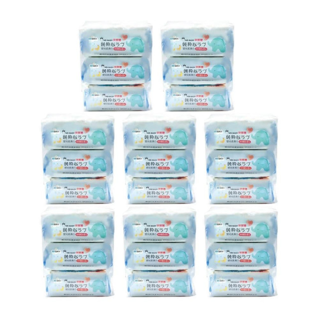 萌寶寶 抽取式濕紙巾80+8抽 24入/箱