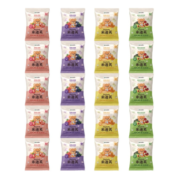 萌寶熊 米花泡芙五連包