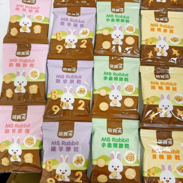 萌寶兔 串串包餅乾